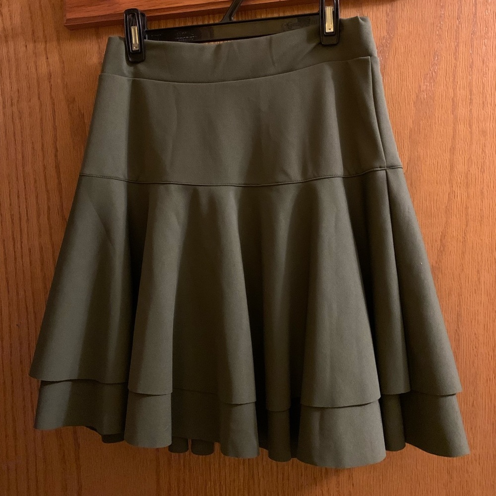 Olive green tennis skort! Size medium!